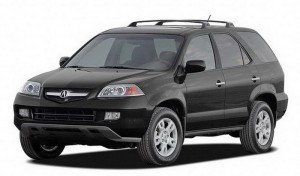 Автомобильные коврики EVA для Acura MDX I (2001-2006)