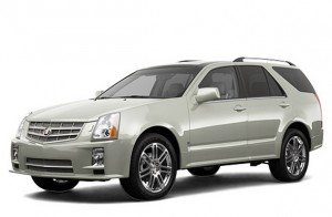 Автомобильные коврики EVA для Cadillac SRX I (2003-2009)