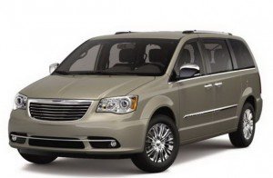 Автомобильные коврики EVA для Chrysler Town & Country V