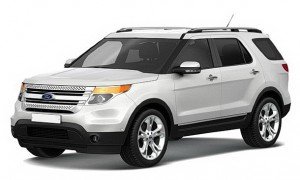 Автомобильные коврики EVA для Ford Explorer V (2010-2015) 