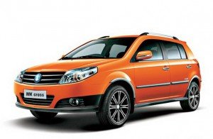 Автомобильные коврики EVA для Geely MK Cross (2010->)