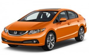 Автомобильные коврики EVA для Honda Civic_IX седан (2011-2015)