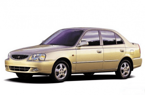 Автомобильные коврики EVA для Hyundai Aссent II (1999-2012)