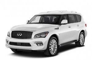 Автомобильные коврики EVA для Infiniti QX56 II 3 ряда (2010-2014)