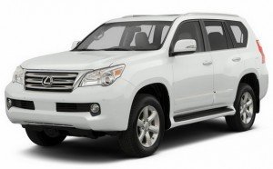 Автомобильные коврики EVA для Lexus GX II 460 3 ряда (2009-2013)