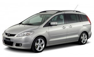 Автомобильные коврики EVA для Mazda 5 I (2005-2010)