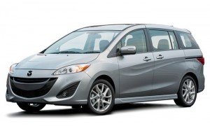 Автомобильные коврики EVA для Mazda 5 II (2010-2015)