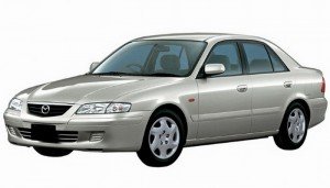 Автомобильные коврики EVA для Mazda Capella VI пр.руль (1997-2002)