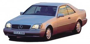 Автомобильные коврики EVA для Mercedes-Benz CL-klasse I C140 (1992-2000)