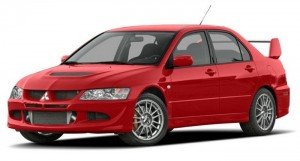 Автомобильные коврики EVA для Mitsubishi Lancer Evolution VIII (2003-2005) 