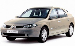 Автомобильные коврики EVA для Renault Laguna II (2001-2007)