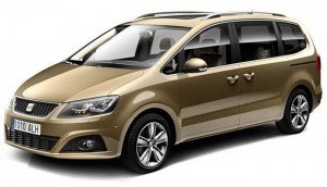 Автомобильные коврики EVA для SEAT Alhambra II (2010->)