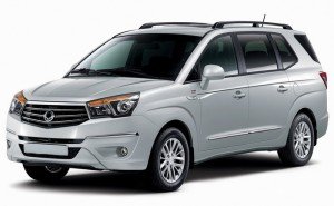 Автомобильные коврики EVA для SsangYong Stavic (2013->) 