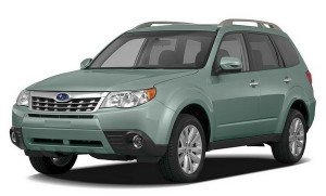 Автомобильные коврики EVA для Subaru Forester III (2008-2012)