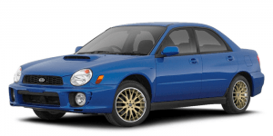 Автомобильные коврики EVA для Subaru Impreza II (2000-2007)