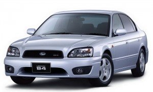 Автомобильные коврики EVA для Subaru Legacy III пр.руль (1998-2003)