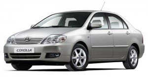 Автомобильные коврики EVA для Toyota Corolla E120,130 IX пр.руль (2000-2006)
