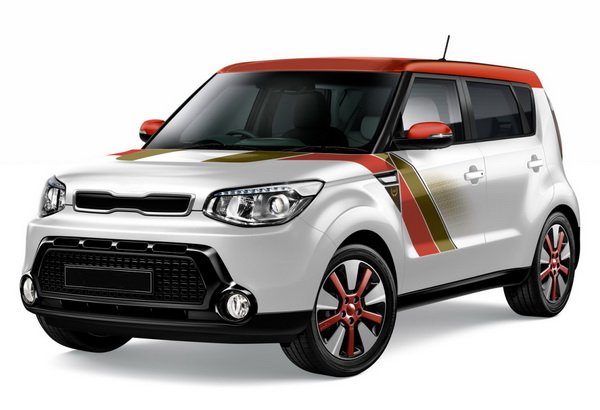 Автомобильные коврики EVA для Kia Soul II (2013-2019) 