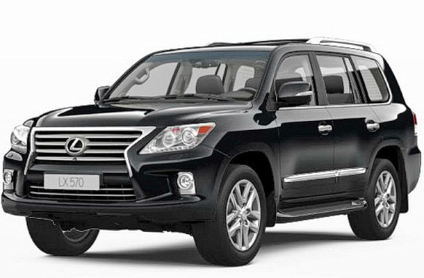 Автомобильные коврики EVA для Lexus LX III 570 рестайл (2012-2015)