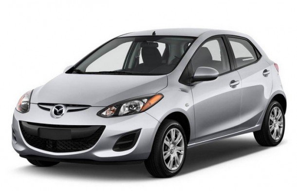 Автомобильные коврики EVA для Mazda 2 II (2007-2014)