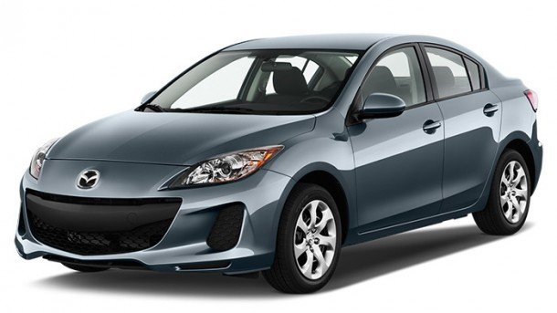 Автомобильные коврики EVA для Mazda 3 II BL (2009-2013) 