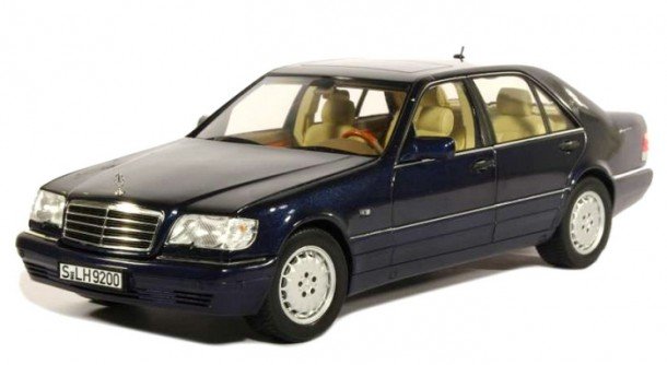 Автомобильные коврики EVA для Mercedes-Benz S-klasse III W140 (1991-1998)