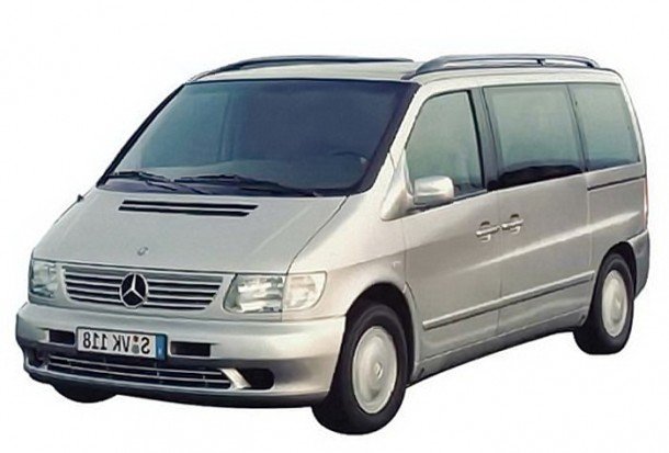 Автомобильные коврики EVA для Mercedez-Benz Vito I W638