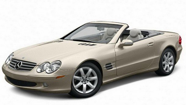 Автомобильные коврики EVA для Mercedes-Benz SL-klasse R230 (2001-2011)