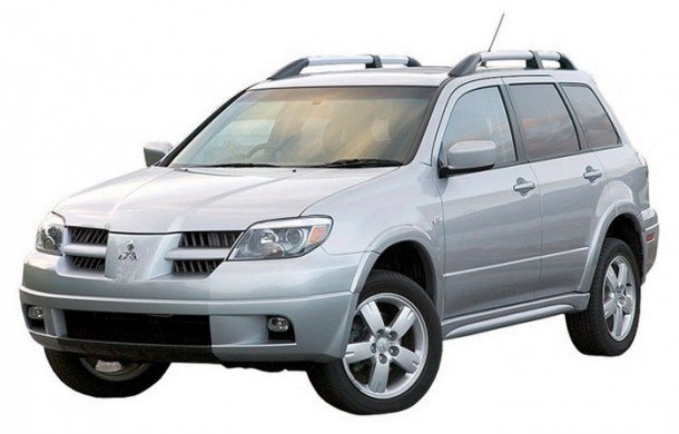 Автомобильные коврики EVA для Mitsubishi Outlander I (2002-2005)