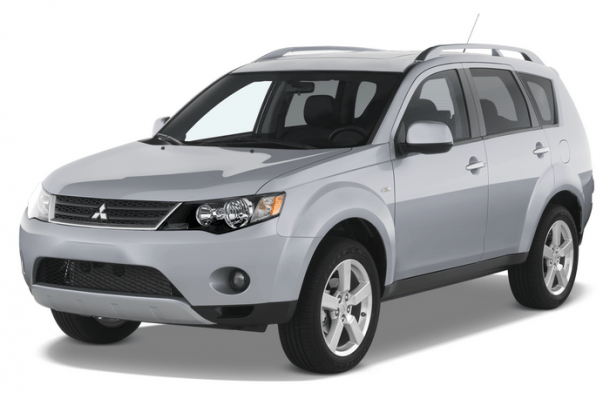 Автомобильные коврики EVA для Mitsubishi Outlander II пр.руль (2005-2012)