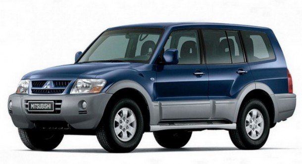 Автомобильные коврики EVA для Mitsubishi Pajero III 5D (2000-2006)