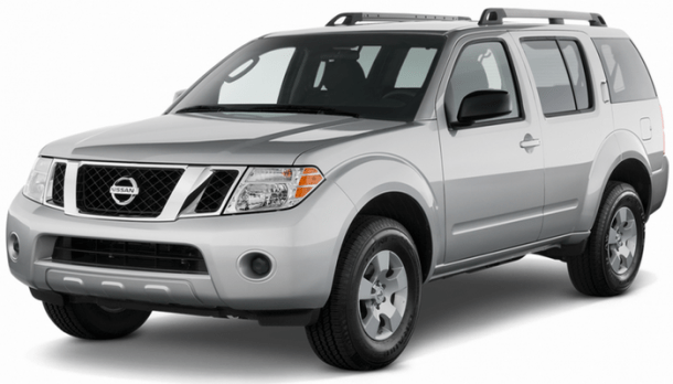 Автомобильные коврики EVA для Nissan Pathfinder III 3 ряда (2004-2014)