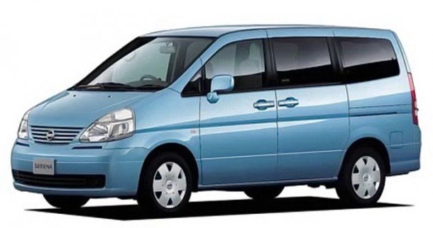 Автомобильные коврики EVA для Nissan Serena C24