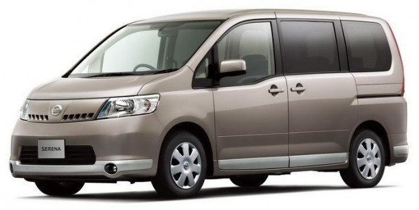 Автомобильные коврики EVA для Nissan Serena III C25 пр.руль (2005-2010)