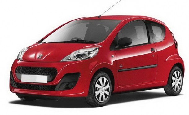 Автомобильные коврики EVA для Peugeot 107 (2005-2014)