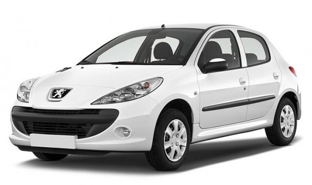 Автомобильные коврики EVA для Peugeot 206 (1998-2012)