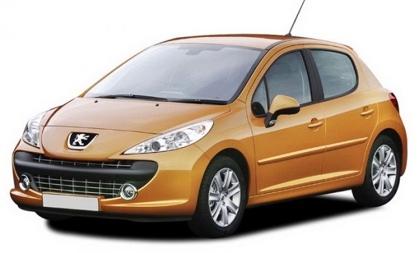 Автомобильные коврики EVA для Peugeot 207 (2006-2015)