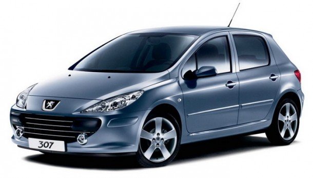 Автомобильные коврики EVA для Peugeot 307 (2001-2008)