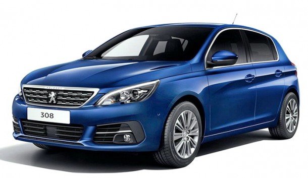 Автомобильные коврики EVA для Peugeot 308 II (2013-2021)