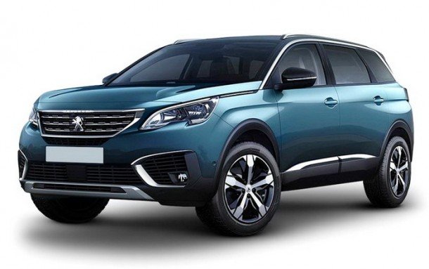 Автомобильные коврики EVA для Peugeot 5008 II (2017->)