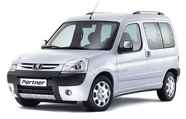 Автомобильные коврики EVA для Peugeot Partner I (1997-2012)
