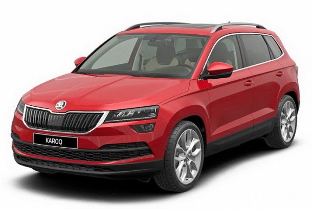 Автомобильные коврики EVA для Skoda Karoq I (2017->)