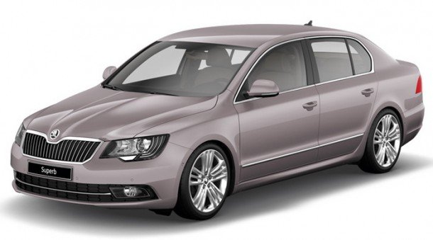 Автомобильные коврики EVA для Skoda Superb II (2008-2015)