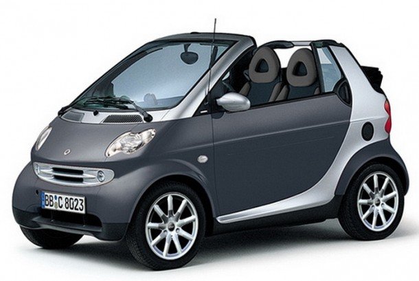 Автомобильные коврики EVA для SMART Fortwo I W450 (1998-2007)