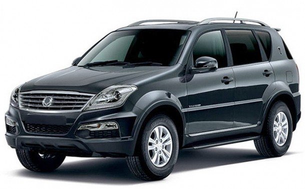 Автомобильные коврики EVA для SsangYong Rexton III (2012->)