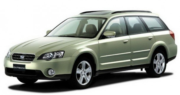 Автомобильные коврики EVA для Subaru Outback III (2003-2009)