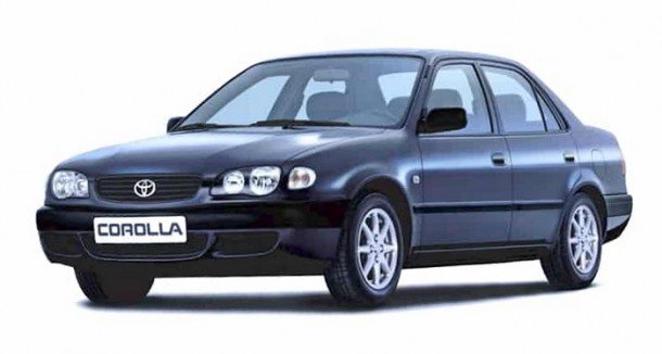 Автомобильные коврики EVA для Toyota Corolla E110 VIII пр.руль (1995-2002)