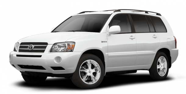 Автомобильные коврики EVA для Toyota Highlander I (2001-2007)