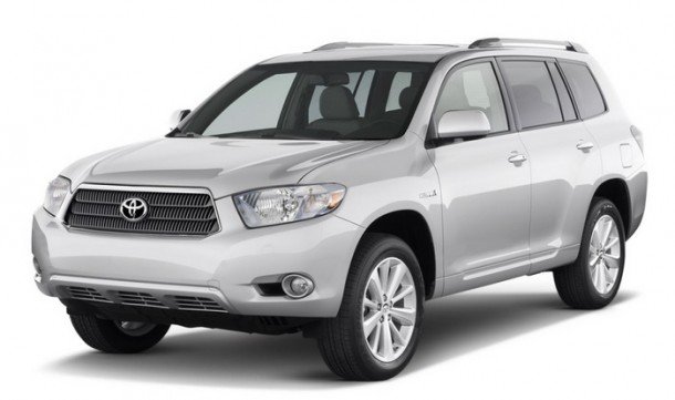 Автомобильные коврики EVA для Toyota Highlander II (2007-2013)