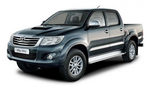 Автомобильные коврики EVA для Toyota Hilux VII (2006-2015)